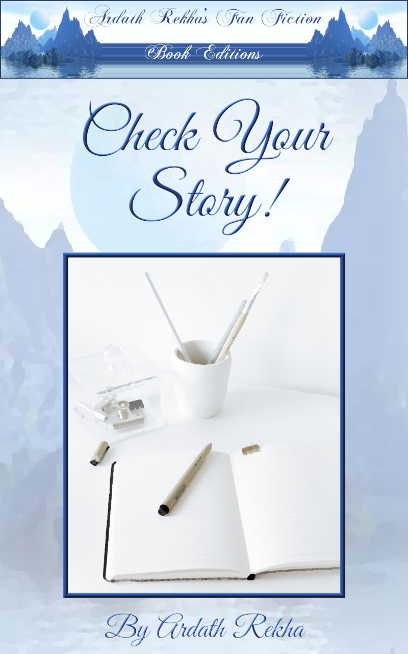 Cover art for “Check Your Story!” by Ardath Rekha